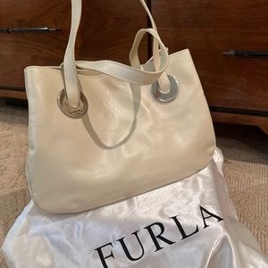 Furla Ivory Handbag